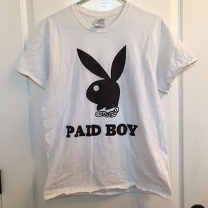 Playboy paid boy tee mens size m
